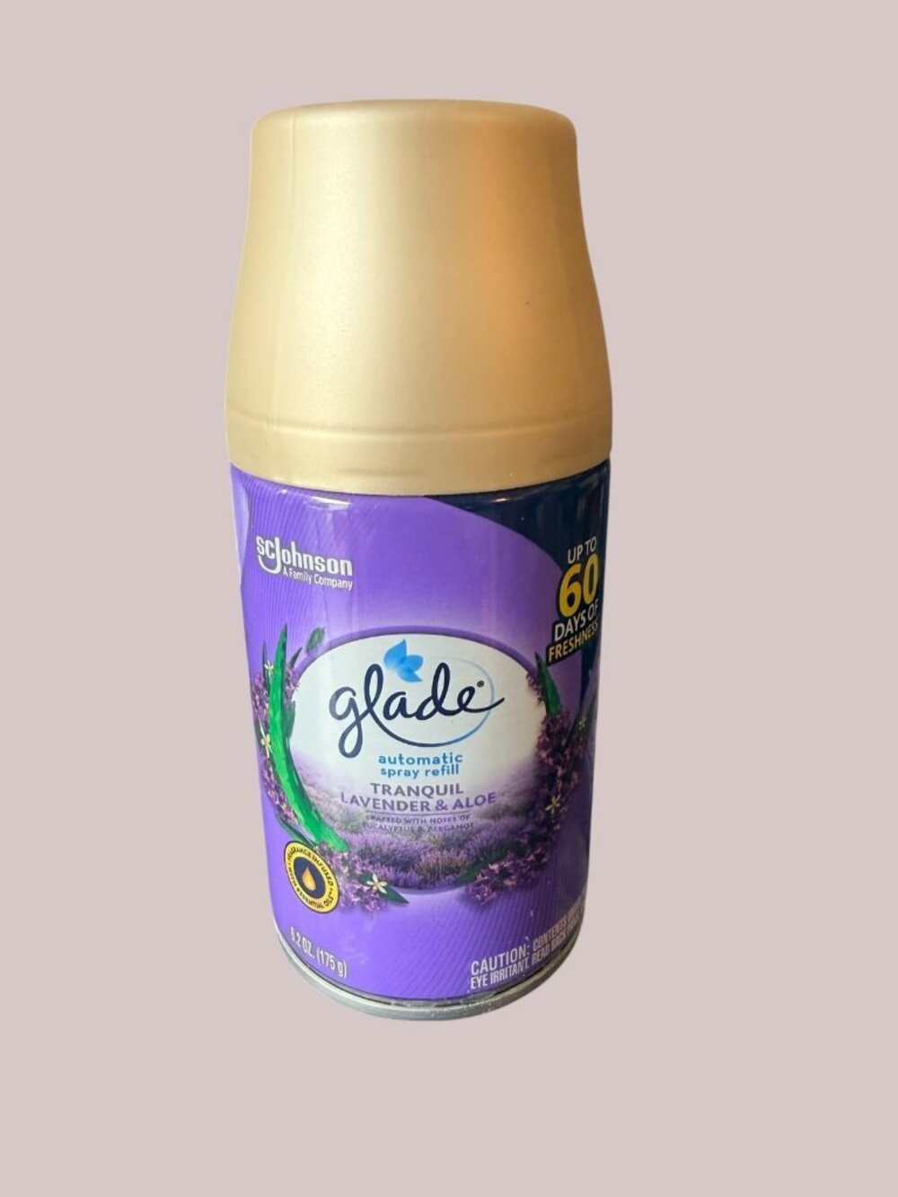 Glade Automatic Spray Refill Air Freshener Tranquil Lavender & Aloe 6.2 Oz